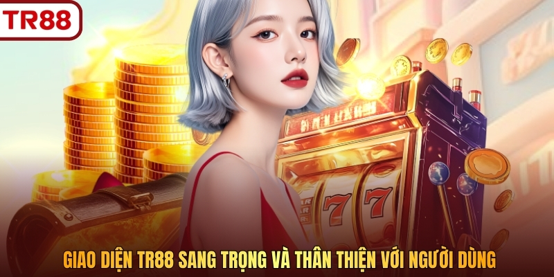 Giao diện TR88 sang trọng và thân thiện với người dùng